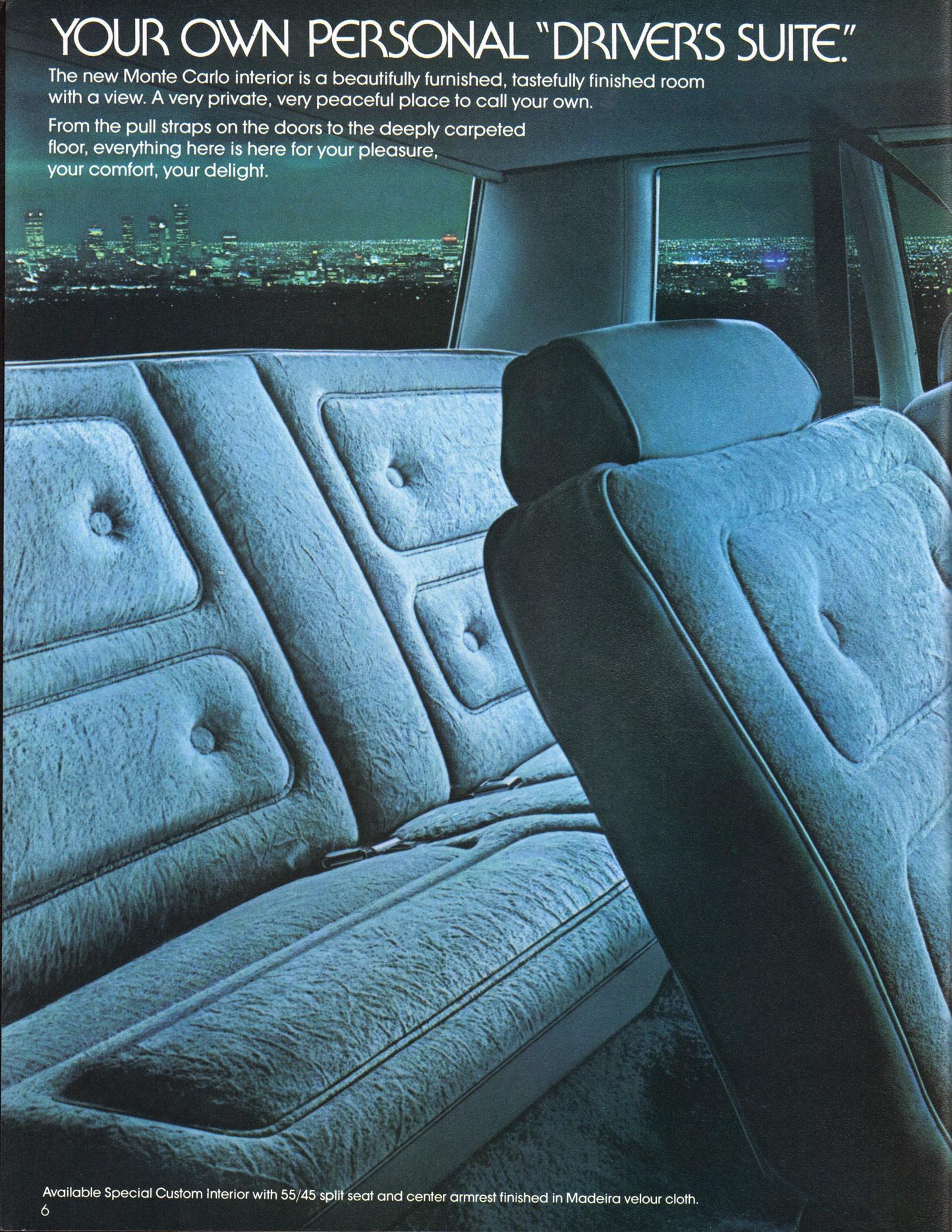 1978 Chevrolet Monte Carlo Brochure Page 4